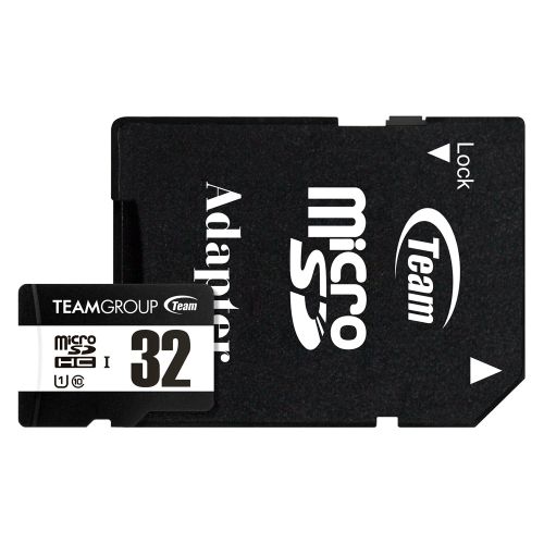 Team 32GB MicroSDHC UHS-I Card 100MB/s Class 10 SD Adapter Team 32GB MicroSDHC UHS-I Card 100MB/s Class 10 SD Adapter